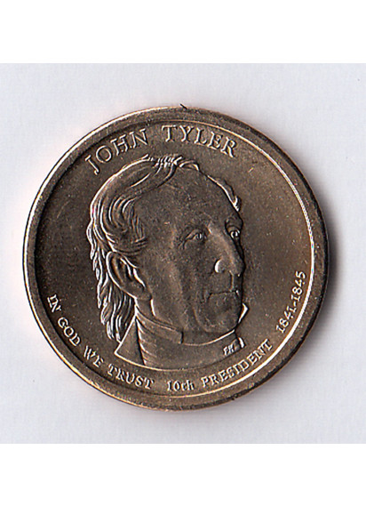 2009 - Dollaro Stati Uniti John Tyler Zecca D